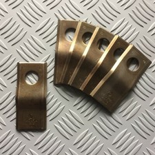 PZ, Bamford, Claas, Fahr, Krone, MF Mower Blades, Drum Mower, 6 pack, non handed