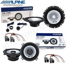 Kit 6 Casse Altoparlanti Alpine Anteriori e Posteriori per Peugeot 206 dal 1998