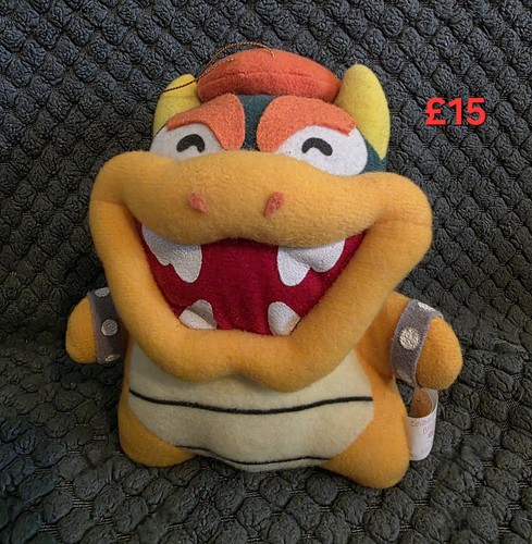 Bowser plush - bowser,