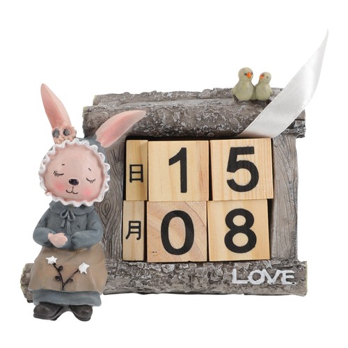 Decorative wooden calendar - decorative,