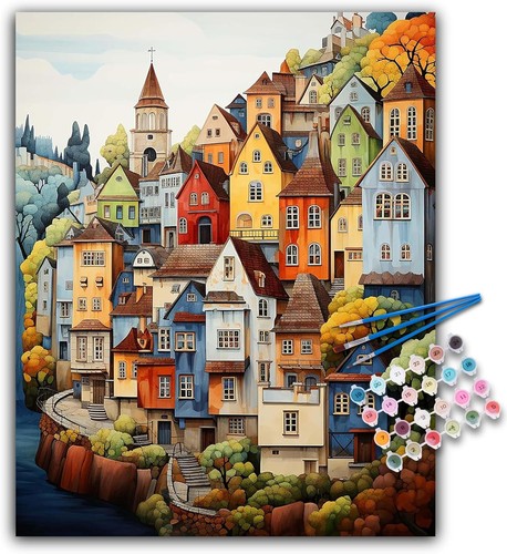 Paint numbers for adults - numbers,