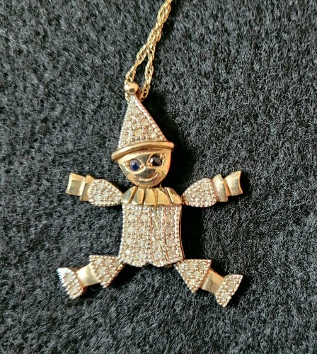 Vintage 9ct gold articulated - 9ct,