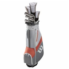 Wilson 1200 TPX Package Set - Ladies - 9 Clubs - Graphite with Cart Bag