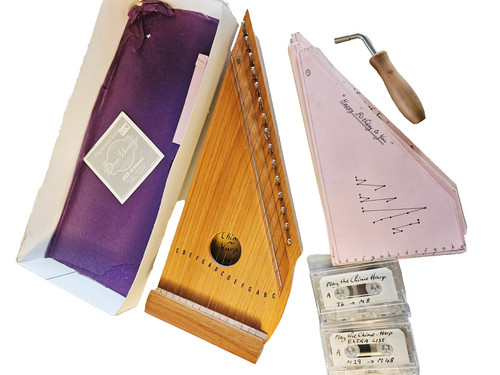 Chime harp lap zither complete - zither,