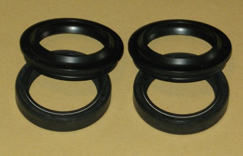 Fork seals with - seals, dust