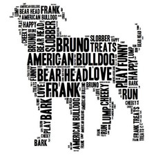 Personalised American Bulldog
