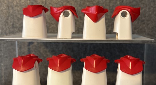Playmobil red collars with - playmobil,