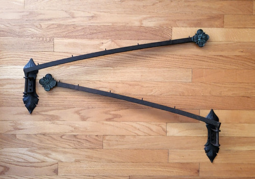 Antique wrought iron metal - 2,