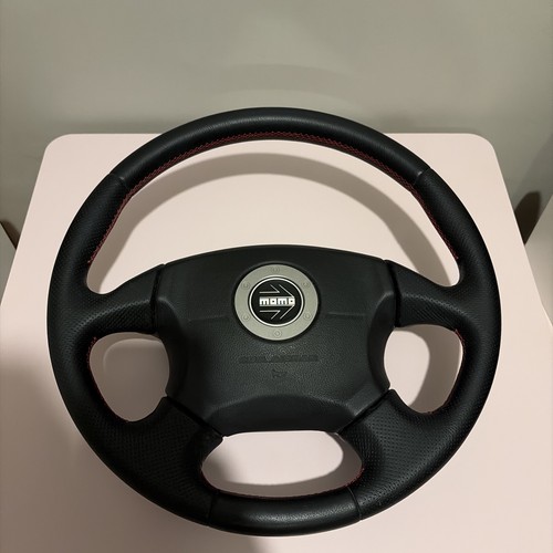 Momo leather steering wheel - leather,