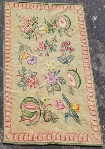 Vintage french fruit floral - &,