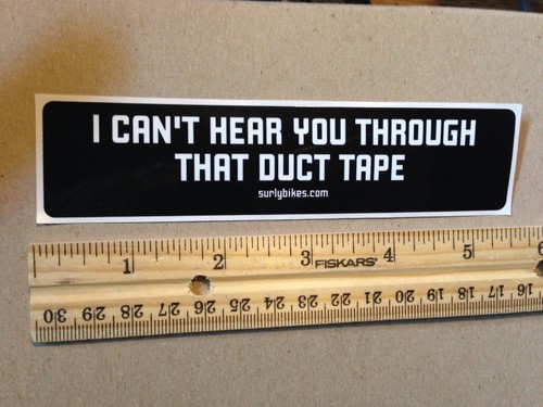 Surly bikes can hear you - -,