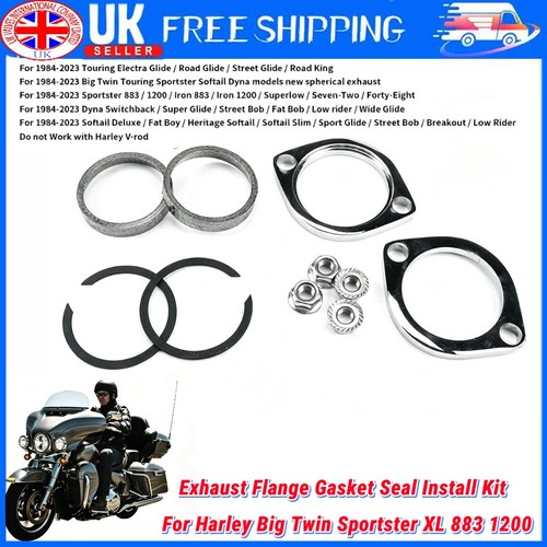 Exhaust flange gasket seal - exhaust,