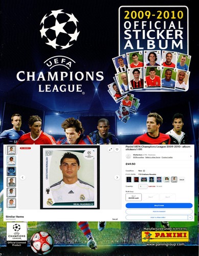 Panini uefa champions league - uefa,