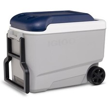 IGLOO COOLER MAXCOLD ICE 40 ROLLER 38L WHEELED MOBILE PORTABLE COOL BOX CHEST