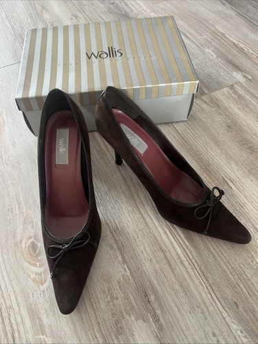 Vintage wallis brown bow - wallis,