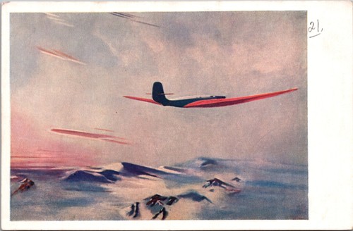 Red winged giant soviet jet - giant,
