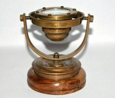 Antique nautical brass gimbal