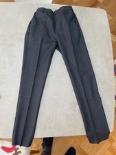 boys ZARA smart trousers age 13/14 164 cms charcoal grey extrafine wool