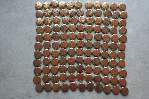 121 red gold bottle - 121,