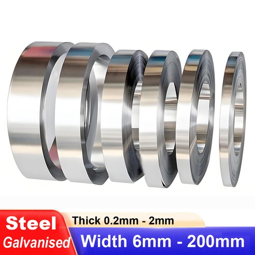10m galvanised steel - galvanised, flat
