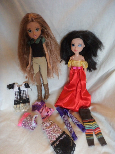Bratz moxie girlz - 2, dolls