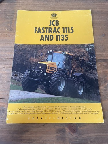 Jcb fastrac 1115 and 1135 - fastrac,