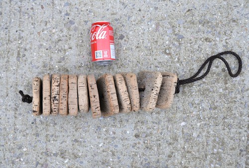 Vintage cork floats old