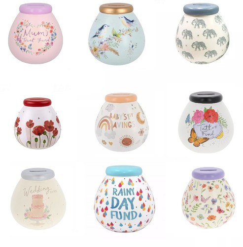 Pot dreams ceramic money - pot,
