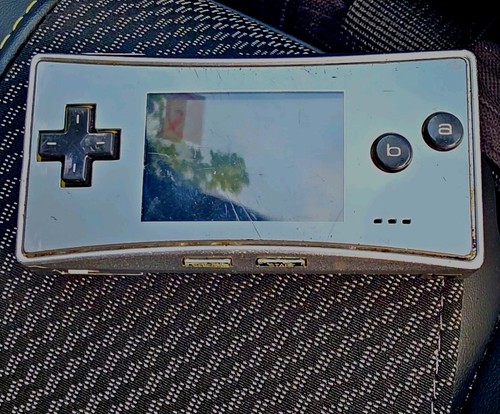 Nintendo game boy micro silver - game,