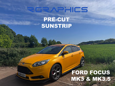 Pre cut sunstrip for Focus MK3 & MK3.5 - no trimming
