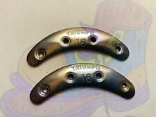 Shoe Repair Heel Plates Steel Triumph,Segs,Blakeys Protectors incl NAILS Size16