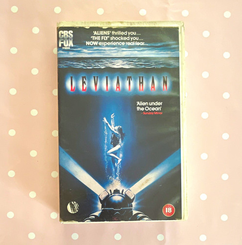 Cbs fox video leviathan vhs - video,