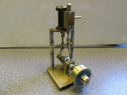 Scratch built model steam