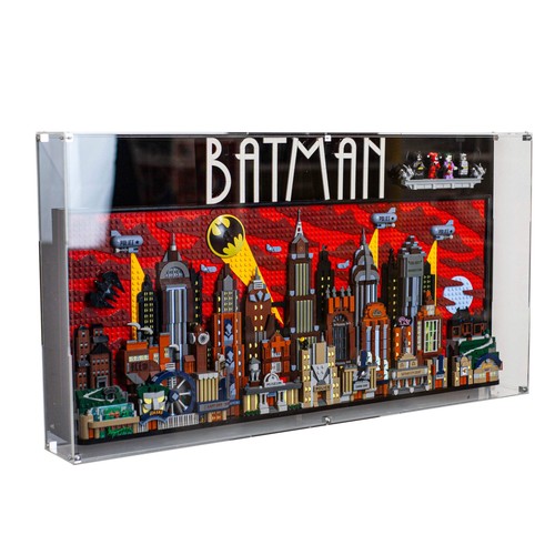 Wall display case for the - case, lego