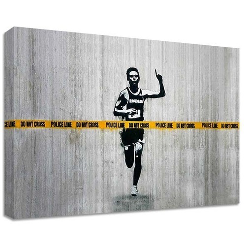 Dolk police line canvas - police,