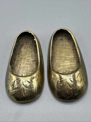 Vintage brass mini etched - mini,