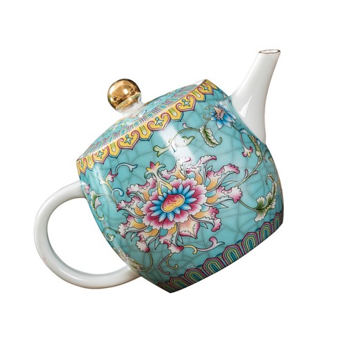 Vintage ceramic tea - vintage, kettle