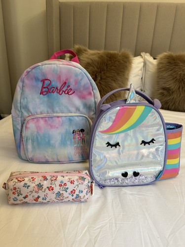 Barbie backpack unicorn - backpack, lunch