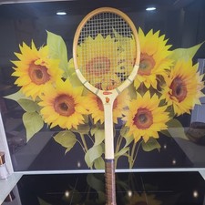 Vintage Rare Wooden Dunlop