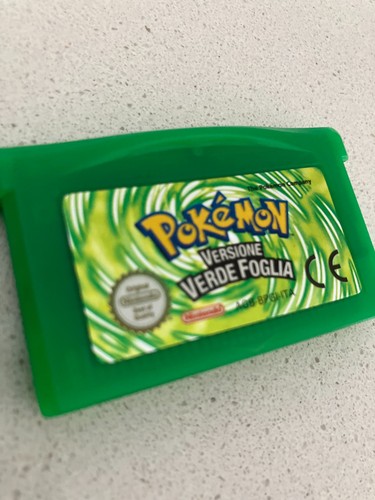 Nintendo gba pokémon leaf - nintendo,
