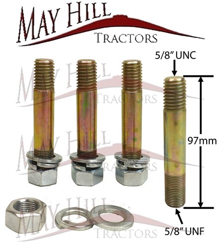 Drawbar mounting stud set - drawbar,
