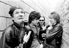 Captain Sensible Brian James Dave Vanian and Rat Scabies of punk b- Old Photo 3
