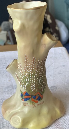 Vintage ceramic crested tree - ceramic,