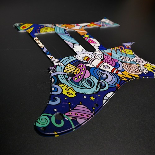 Ibanez series pickguard - rg, •