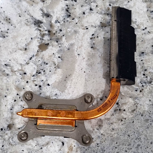 Laptop cpu heatsink copper - laptop,