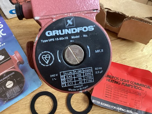 Grundfos central heating - , pump