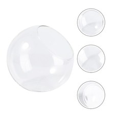 1Pc Glass Hamster Nest Small Pet Summer Cooling House Transparent Hedgehog Nest