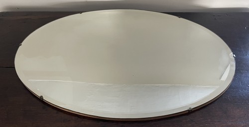 Vintage art deco - large, oval