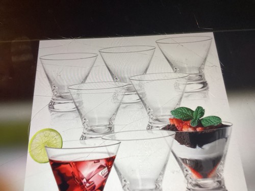 Martini cocktail glasses - , set