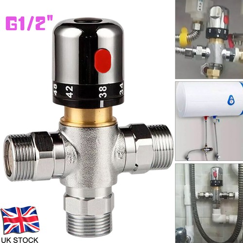 Thermostatic mixing valve with - thermostatic,